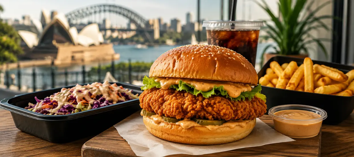The Best Halal Chicken Burger in Sydney? I Tried SizZzlingo's Zinger