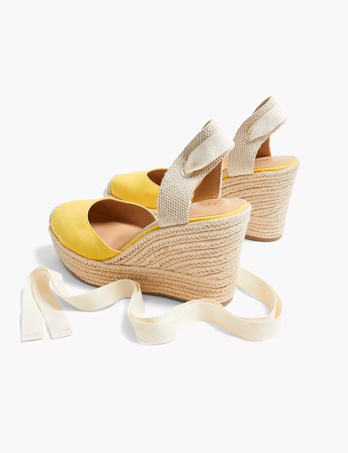 Dream Cloud Ankle-Tie Espadrille Wedge