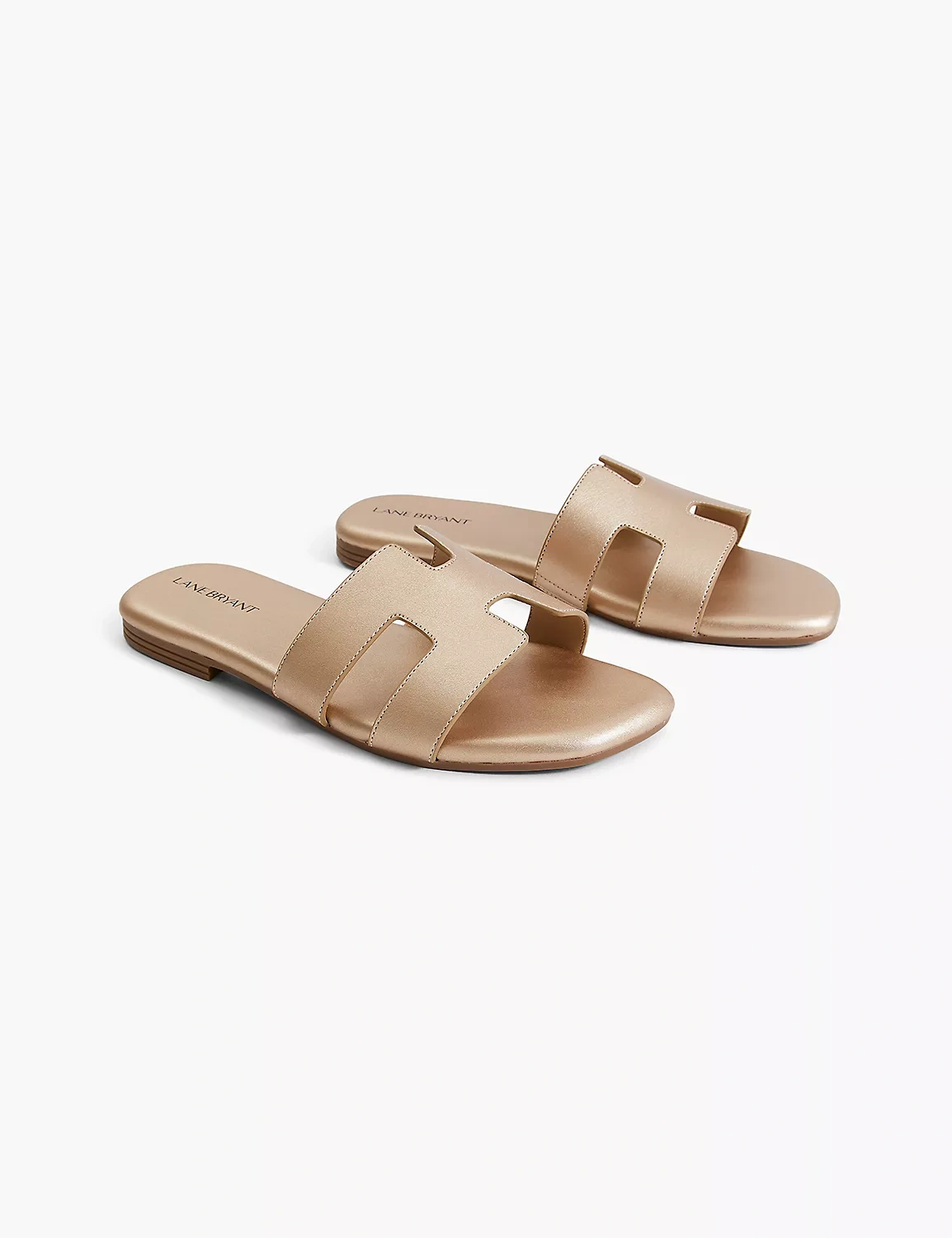 Dream Cloud Faux-Leather Slip-On Sandal