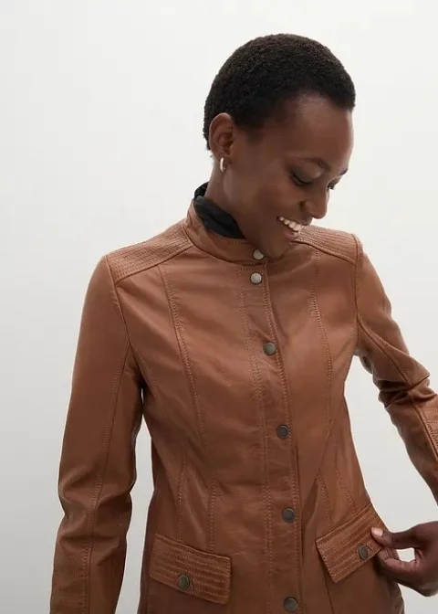 Lambskin Nappa Leather Jacket